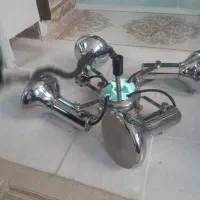 لوستر اویز تمام استیل اصل سنگین