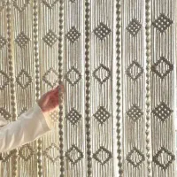 انواع کارهای زیبای مکرومه|صنایع دستی و سایر لوازم تزئینی|آشخانه, |دیوار