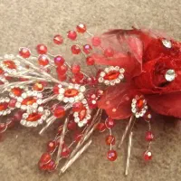 گل بغل سر مخصوص شنیون