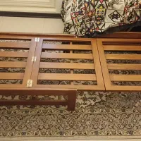 مبل چوبی تختخواب شو