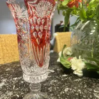 آویز کریستال گلدان