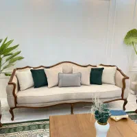 گندمی مبل کلاسیک / کار درجه یک شرکتی/مبلمان آنسل|مبلمان خانگی و میز عسلی|آستارا, |دیوار