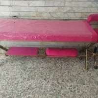 تخت مژه و میز کاشت با صندلی  فروش فوری