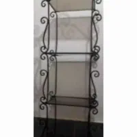 میز تلفن ویترین فرفورژه