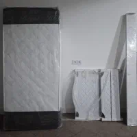 فروش تخت تکنفره وکیوم بهمراه تشک نونو