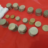 سکه جمهوری ازسال ۵۸وتعدادی اسکناس هزاری افغان درح|کلکسیون سکه، تمبر، اسکناس|تهران, مروارید شهر|دیوار