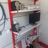 قفسه|کتابخانه، شلف، قفسه‌های دیواری|کرمانشاه, |دیوار