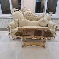 مبل استیل ۷ نفره در حد نو