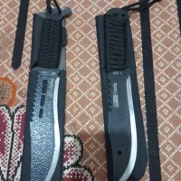 دو عدد چاقو خارجی همراه با غلاف معاوضه عروس هلندی