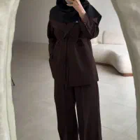 مانتو شلوار موکا