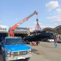 نیسان جرثقیل ثامن همراه با سبد بالابر