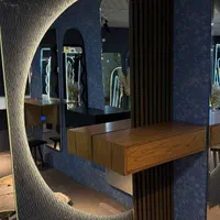 ست آینه قدی بکلایت نیم دایره ترمو وود و شلف دیواری|آینه|مشهد, کشف|دیوار