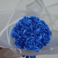 دسته گل روبانی(تحفیف ویژه به علت روزدختر)|گل مصنوعی|پاکدشت, پاکدشت (مامازند)|دیوار