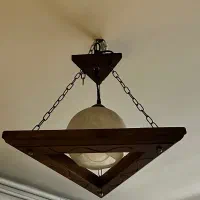 لوستر چوبی مناسب آشپز خانه و اتاق خواب