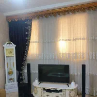 فروش پرده با کتیبه و شال