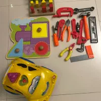 اسباب بازی چوبی فکری اشکال و ابزار الات