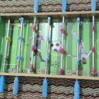 فوتبال دستی خانگی 90سانتی طرح رونالدو و مسی