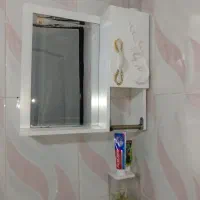 روشویی کابینتی  و آینه باکسی