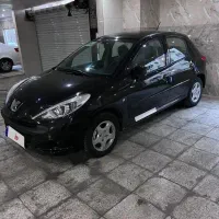 پژو ۲۰۷ مشکی پاناروما دنده ای