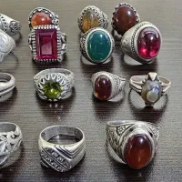 کلکسیون انگشتر نقره زیبا گرمی قیمت مناسب|جواهرات|پاکدشت, پاکدشت (مامازند)|دیوار