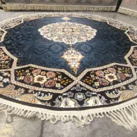 فرش گردآکبندسورمه ای قطر2متر|فرش|تهران, امام حسین|دیوار