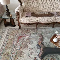 مبلمان کلاسیک ۹ نفره ، فروش بعلت مهاجرت|مبلمان خانگی و میز عسلی|تهران, بهاران|دیوار