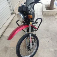 موتور سیکلت احسان شکاری ۹۰ درصد فابریک