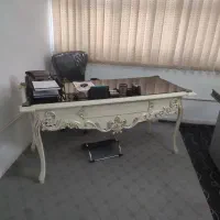 میز مدیر فروش با صندلی اوژن جک دار
