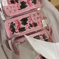 قاب ایفون طرح گربه  سه رنگ