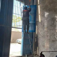 جوشکاری تعمیر در وپنجره آهنی