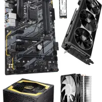 سیستم گیمینگ B360 - i5  مانیتور24 G-Plus  (کد852)|رایانه رومیزی|تبریز, |دیوار