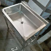 سینک وان میزکار ابچکان ترولی استیل صنعتی|فروشگاه و مغازه|کرج, مجتمع صنفی صنعتی|دیوار