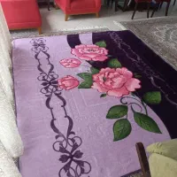 پتو دو نفره نرمینه گل برجسته|رختخواب، بالش، پتو|تهران, گلستان (شهرک راه آهن)|دیوار