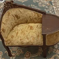 میز تلفن چوبی