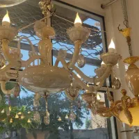 لوستر باکارات وارداتی لوستر شاخه کریستالی زیر قیمت|لوستر و چراغ آویز|اهر, |دیوار