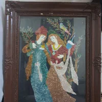 تابلو پولک دوزی قدیمی