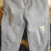 شلوارلی گل بابونه خارجی پلم