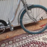 دوچرخه ۲۰ یا ۲۲ تاشو ژاپنی کلکسیونی همراه با تلمبه|دوچرخه، اسکیت، اسکوتر|اصفهان, خوراسگان|دیوار
