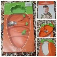 ظرف غذای کودک سیلیکونی طرح هویج