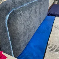 تخت دو نفره خوش رنگ‌ و مدرن|تخت و سرویس خواب|بوشهر, |دیوار