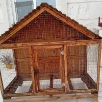 قفس چوبی بزرگ