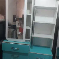 کمد لباس و دکوری و آینه نوجوان|بوفه، ویترین، کنسول|دامغان, |دیوار