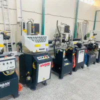 دستگاه پنجره دوجداره الومینیوم یو پی وی سی upvc