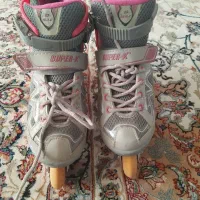 اسکیت صورتی با تجهیزات کامل|دوچرخه، اسکیت، اسکوتر|فولادشهر, B2|دیوار