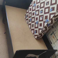 تخت و کمدو تشک طبی۱۸۰ در ۹۰ویک عددمیز تحریر وصندلی|تخت و سرویس خواب|اردبیل, |دیوار