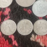 تعدادی پول نقره قدیمی|کلکسیون سکه، تمبر، اسکناس|تبریز, |دیوار