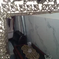 آینه شمعدان آلیاژ نقره