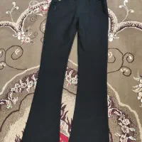 ست لباس شلوار بوت تونیک چادر مشکی دخترانه زنانه