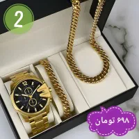 ۶ مدل ست ساعت،دستبند،گردنبند مردانه شیک باضمانت|ساعت|شیراز, گلکوب|دیوار