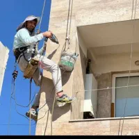 پیچ ورولپلاک نما شستشوی نما بدون داربست